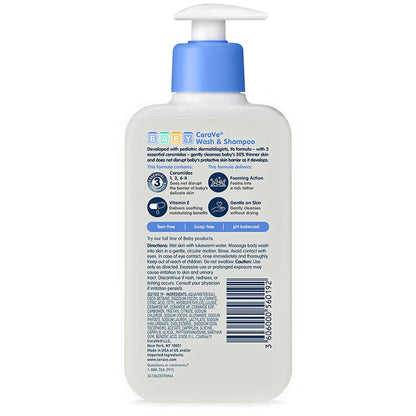CERAVE, SHAMPOO/BODY BABY 8OZ