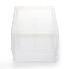 BIN, STORAGE SEMI CLR 7.37X4.12X3"