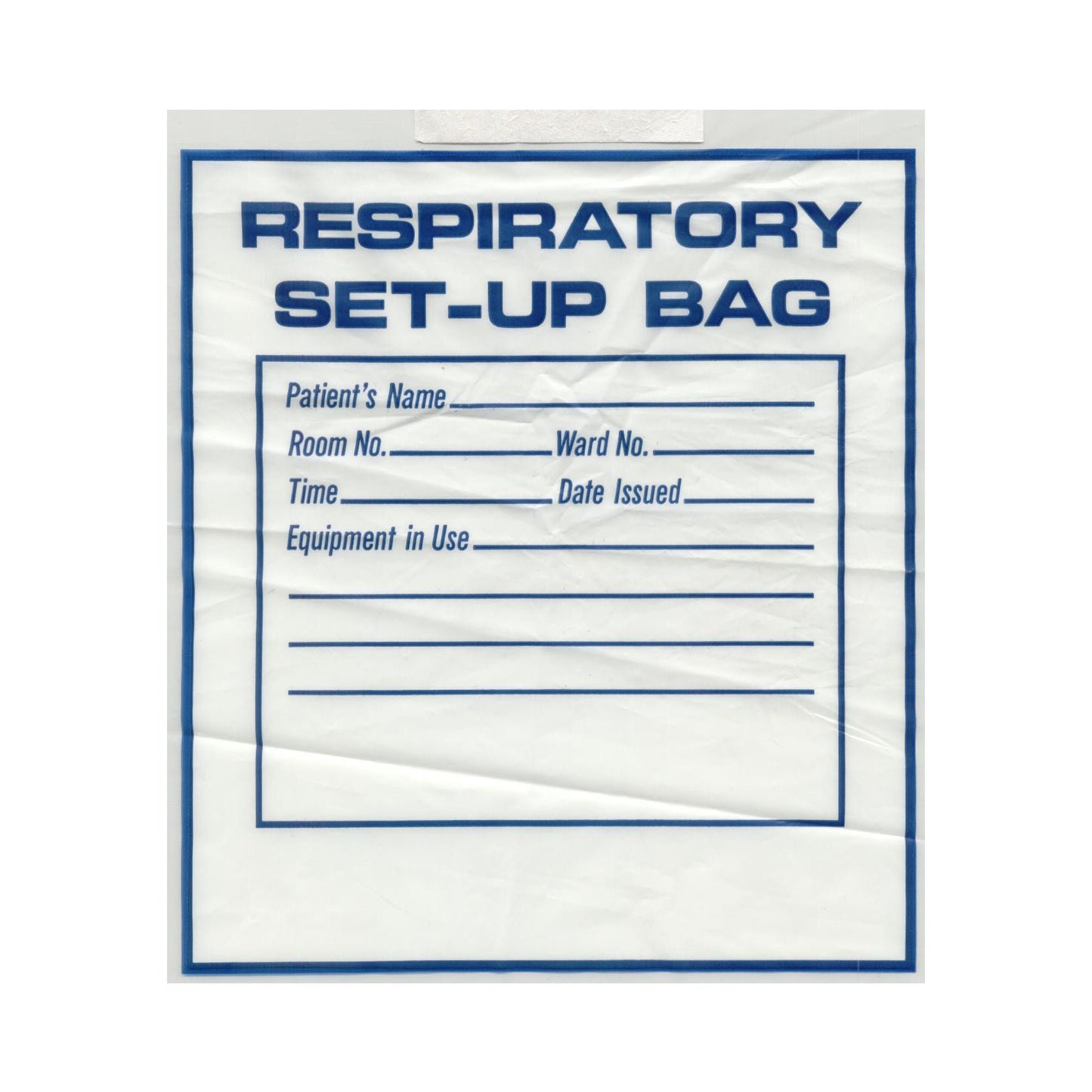 BAG, RESP SET-UP 12"X16" CLR (500/CS)