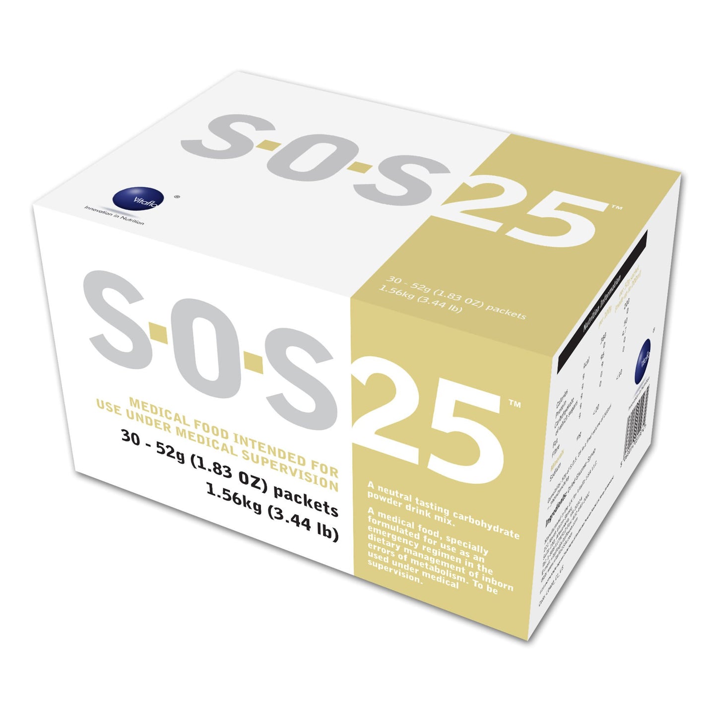 SUPPLEMENT, SOS52 CARBOHYDRATE52G (30/CS)