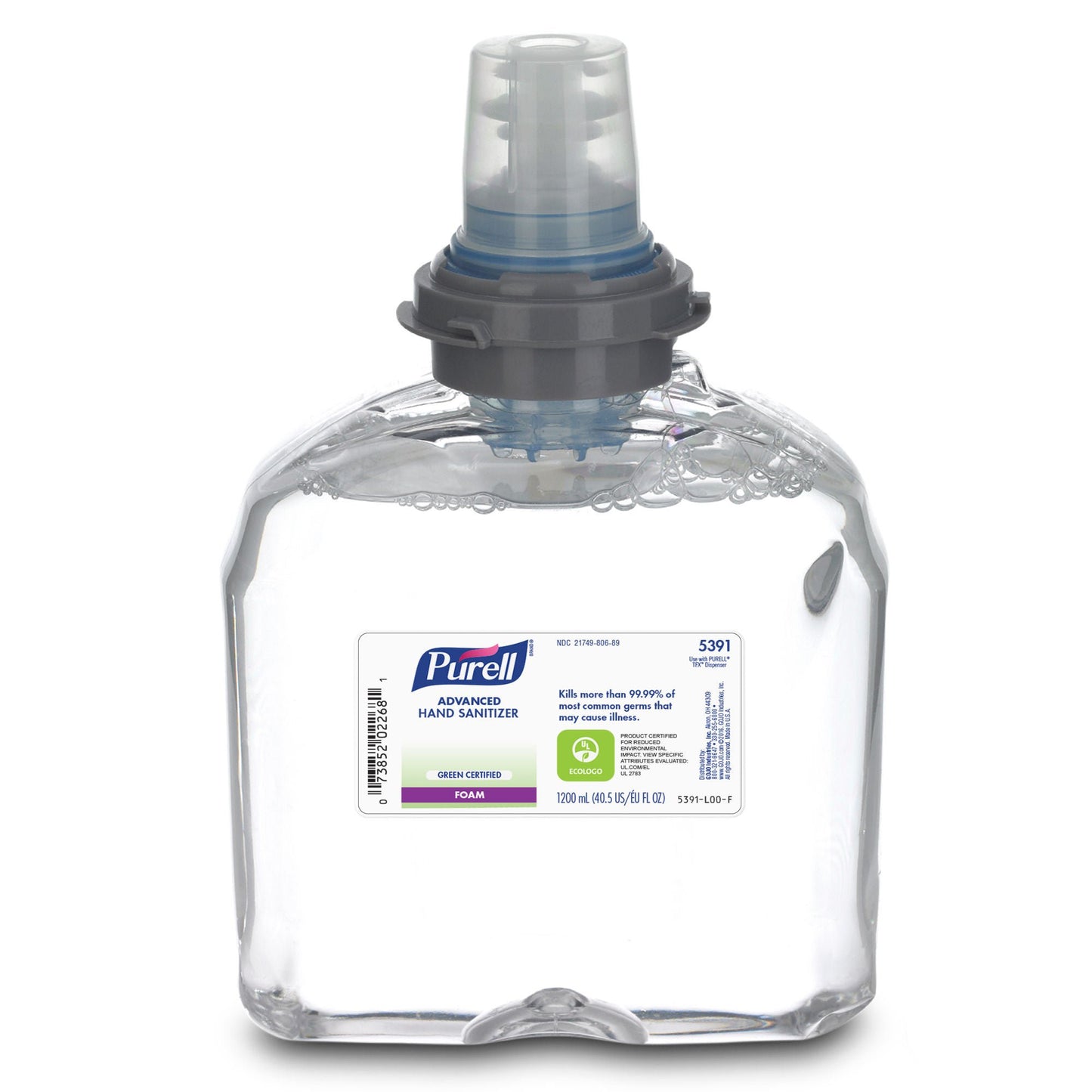 SANITIZER, PURELL FOAM 1200ML (2/CS)