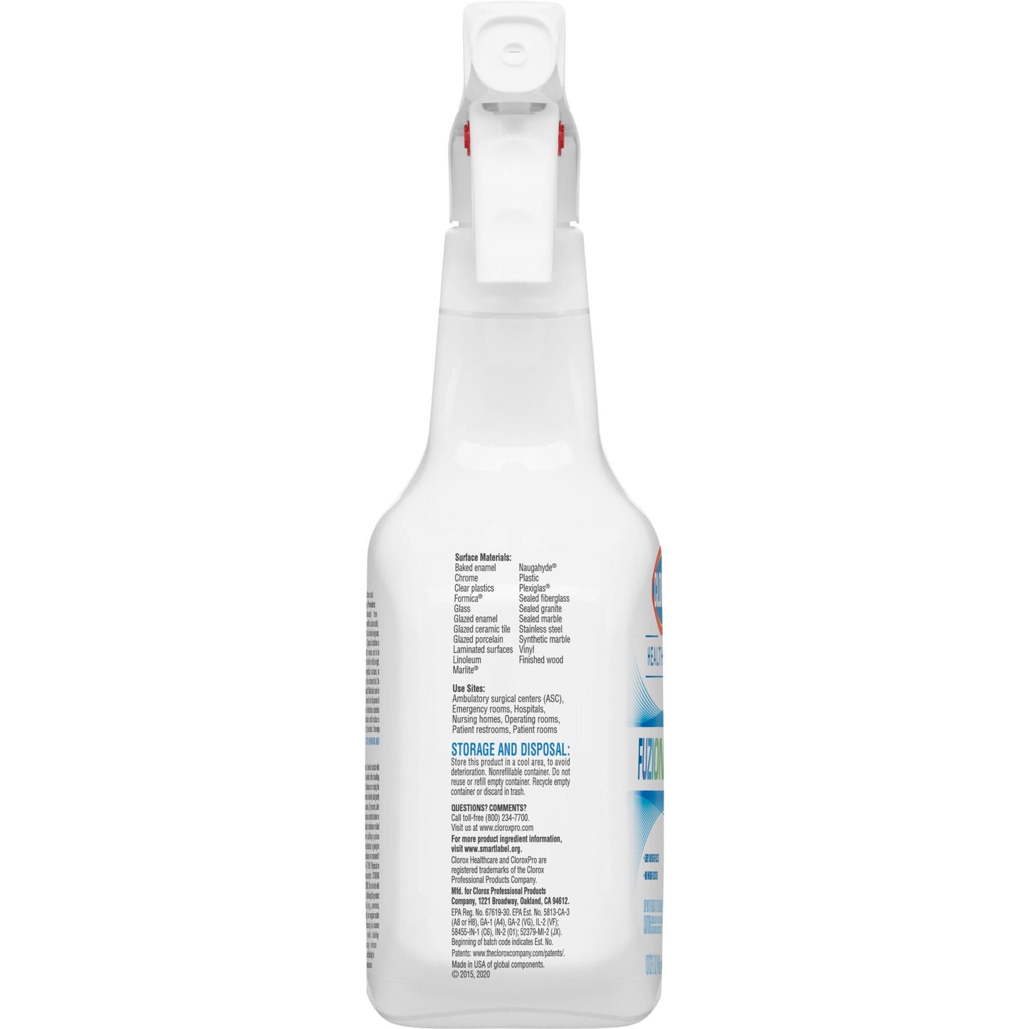 DISINFECTANT, CLOROX CLINICAL LIQ SPR 320Z (9/CS)