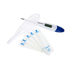 THERMOMETER, DIG ORAL RIGID TIP 30SEC W/LG DISPLAY (20/CS)