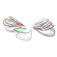 GLASSES, SAFETY SAFEVIEW ASSORTED COLORS (10/BX 5BX/CS)