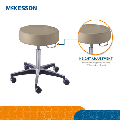 STOOL, EXAM PNEUMATIC 5LEG CLAMSHELL