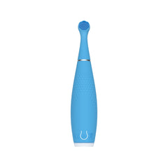 TOOTHBRUSH, SIL DBL SIDE HEAD ISSA 4 BABY BUBBLE BLU