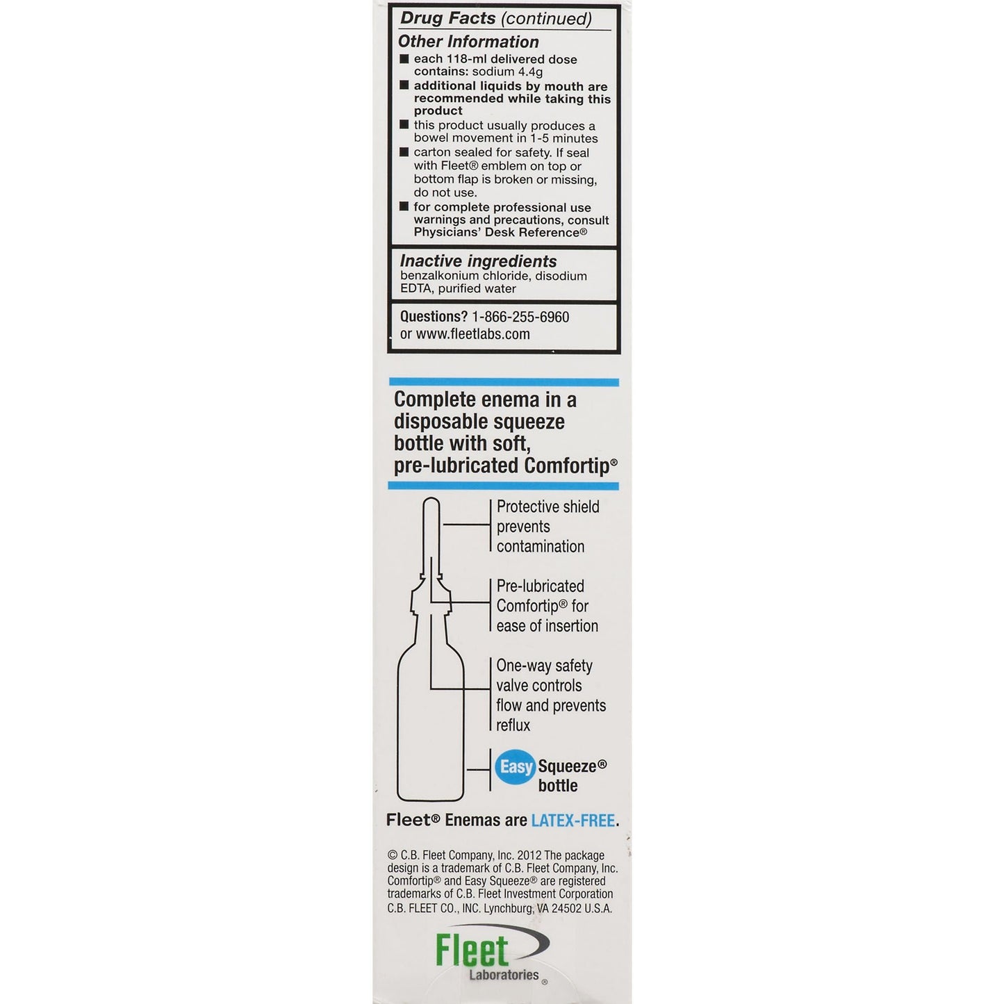 ENEMA, DISP 19G-7G/118 4.5OZ