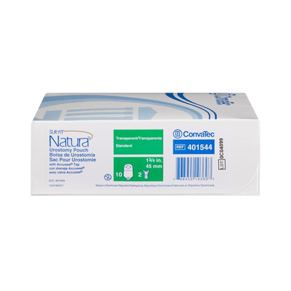 POUCH, UROSTOMY ACCU/STD T 2 1/4" (10/BX)