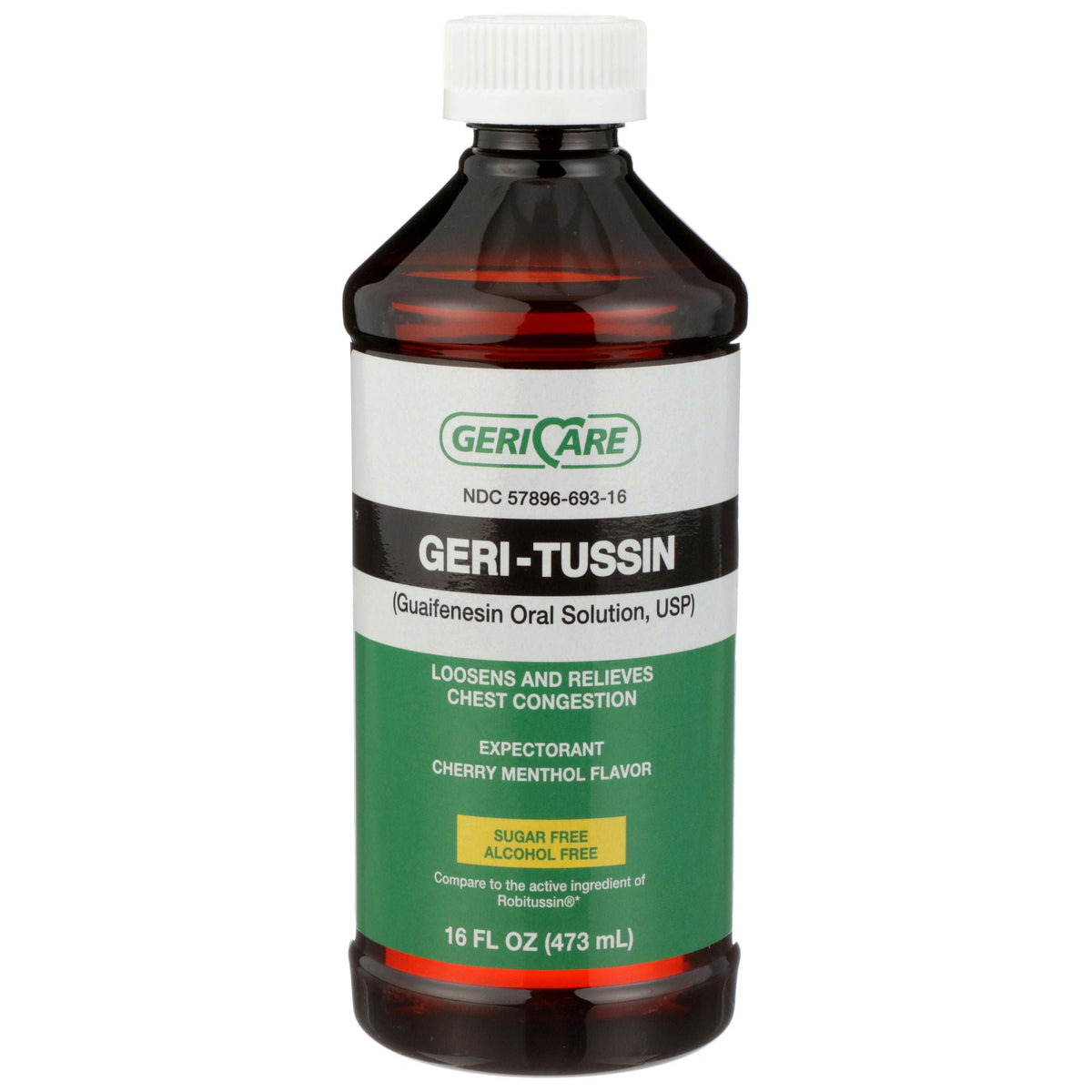 GERI-TUSSIN, LIQ 16OZ (12/CS)