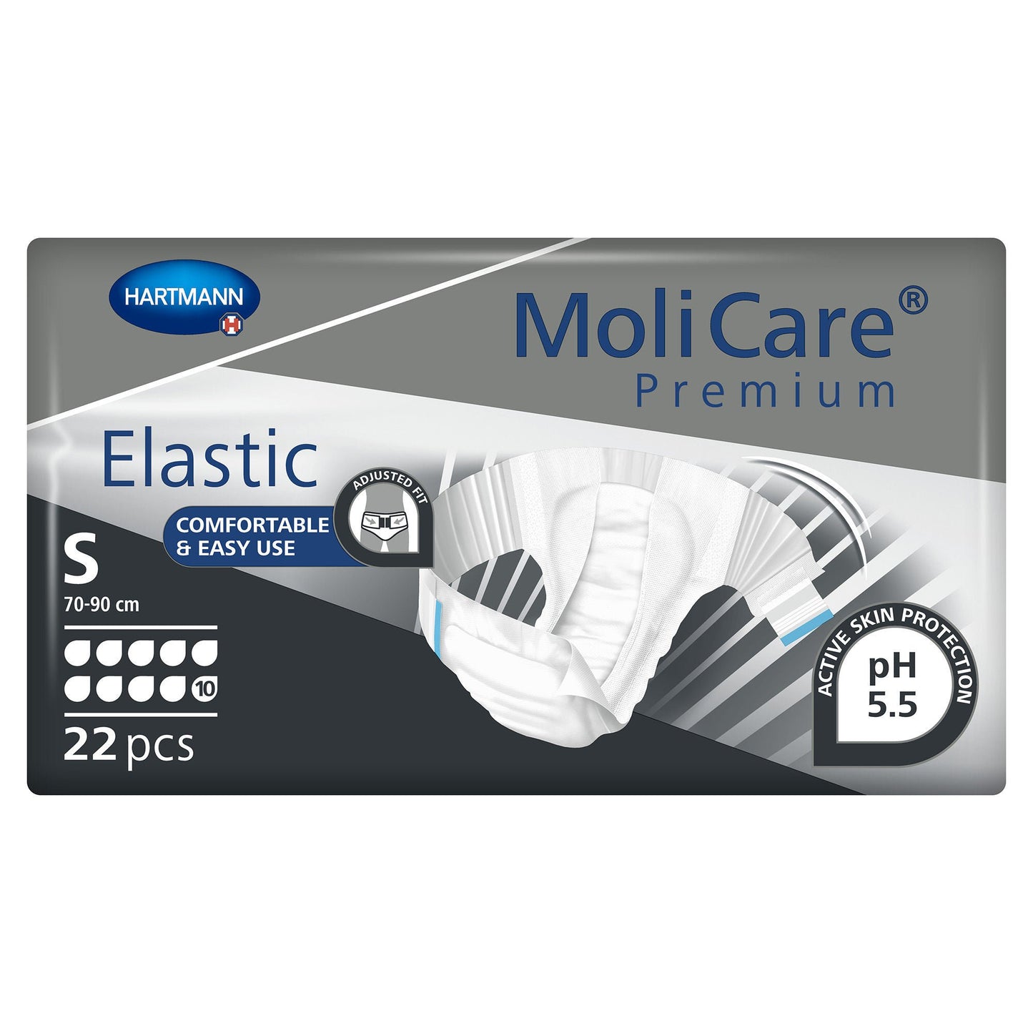 BRIEF, MOLICARE PREMIUM ELASTIC 10D SM (22/BG 3BG/CS)