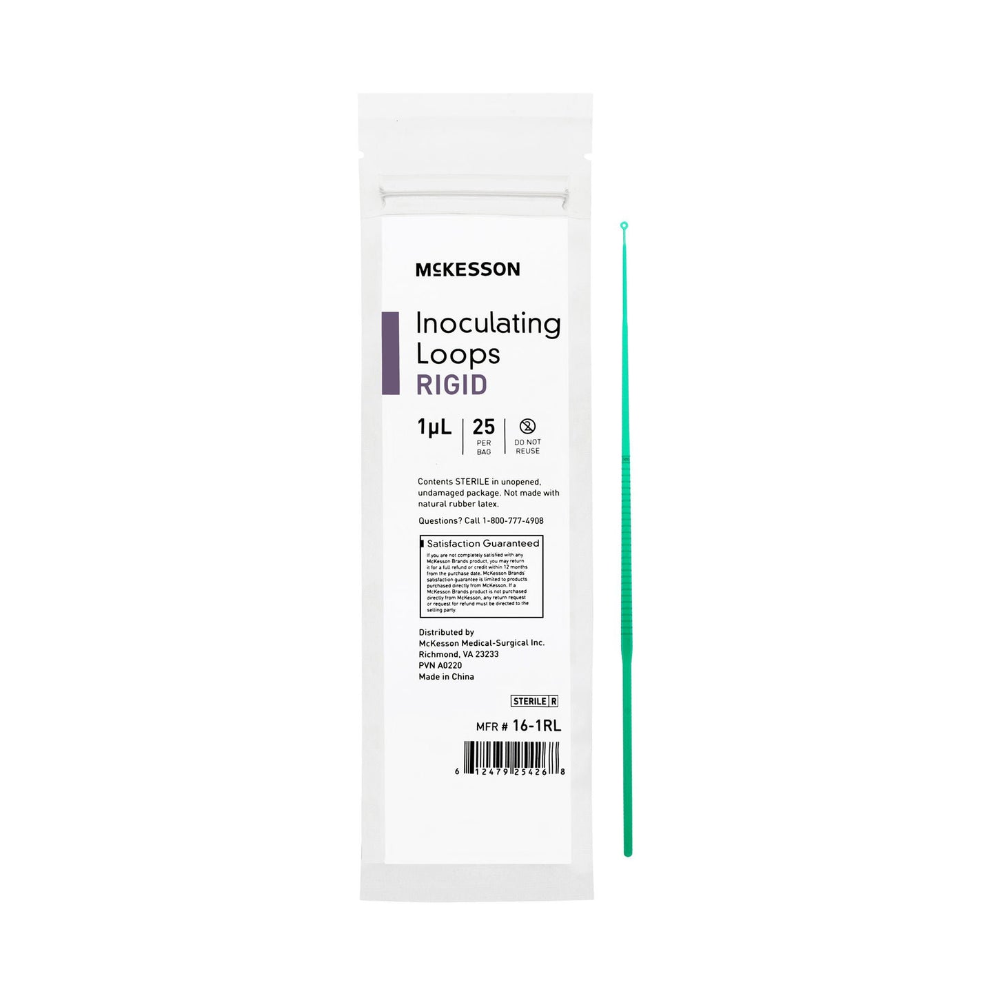 LOOP, INOCULATING RIGID 1UL (25/BG 40BG/CS)