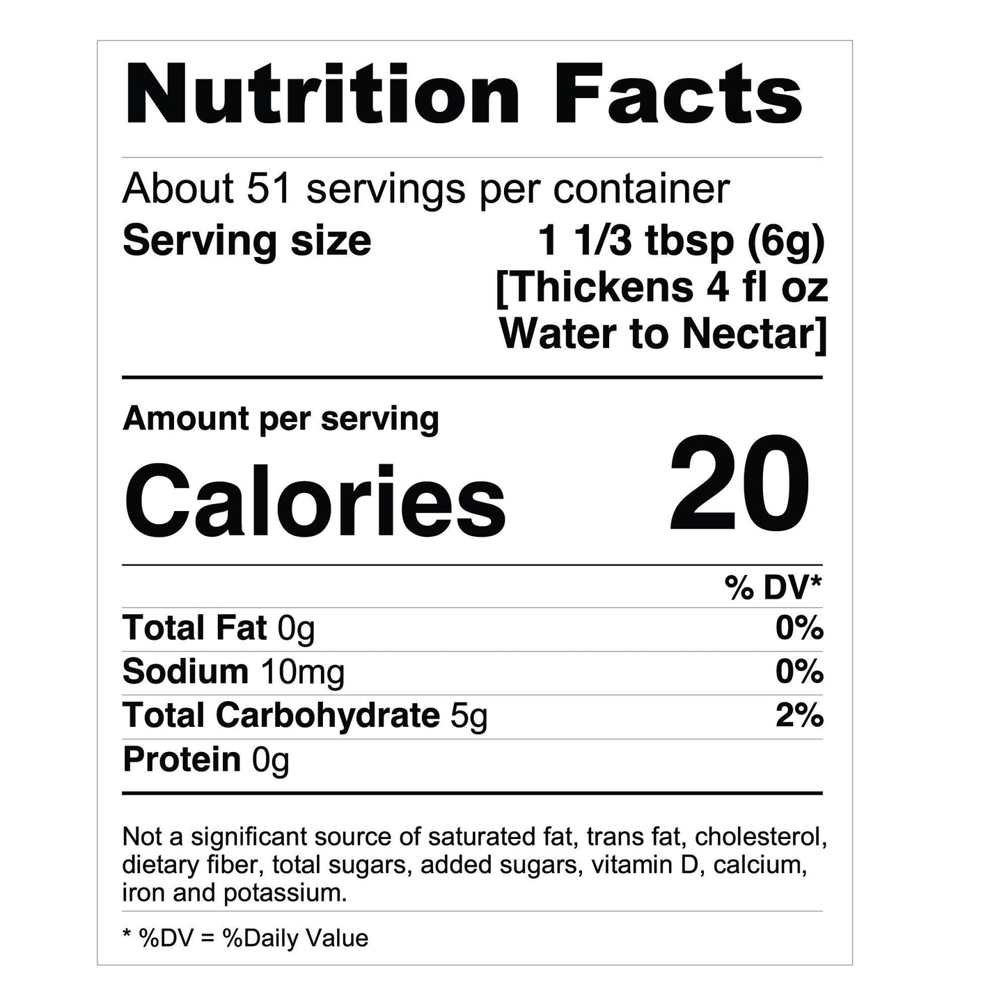 FOOD THICKENER, INSTANT 10OZ (12/CS)