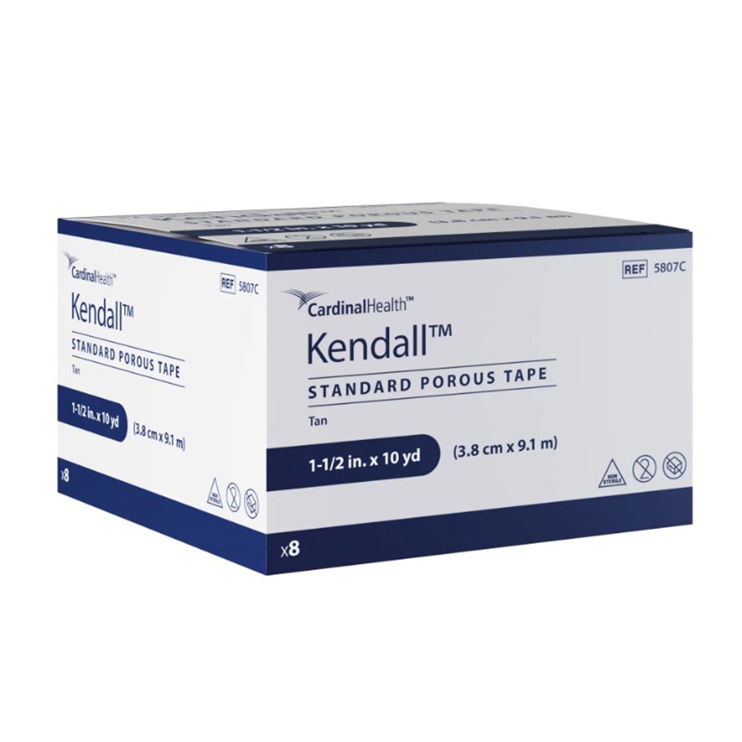 TAPE, ORTHOLETIC STD TAN 1.5X10YDS (8/BX 12BX/CS) KENDAL