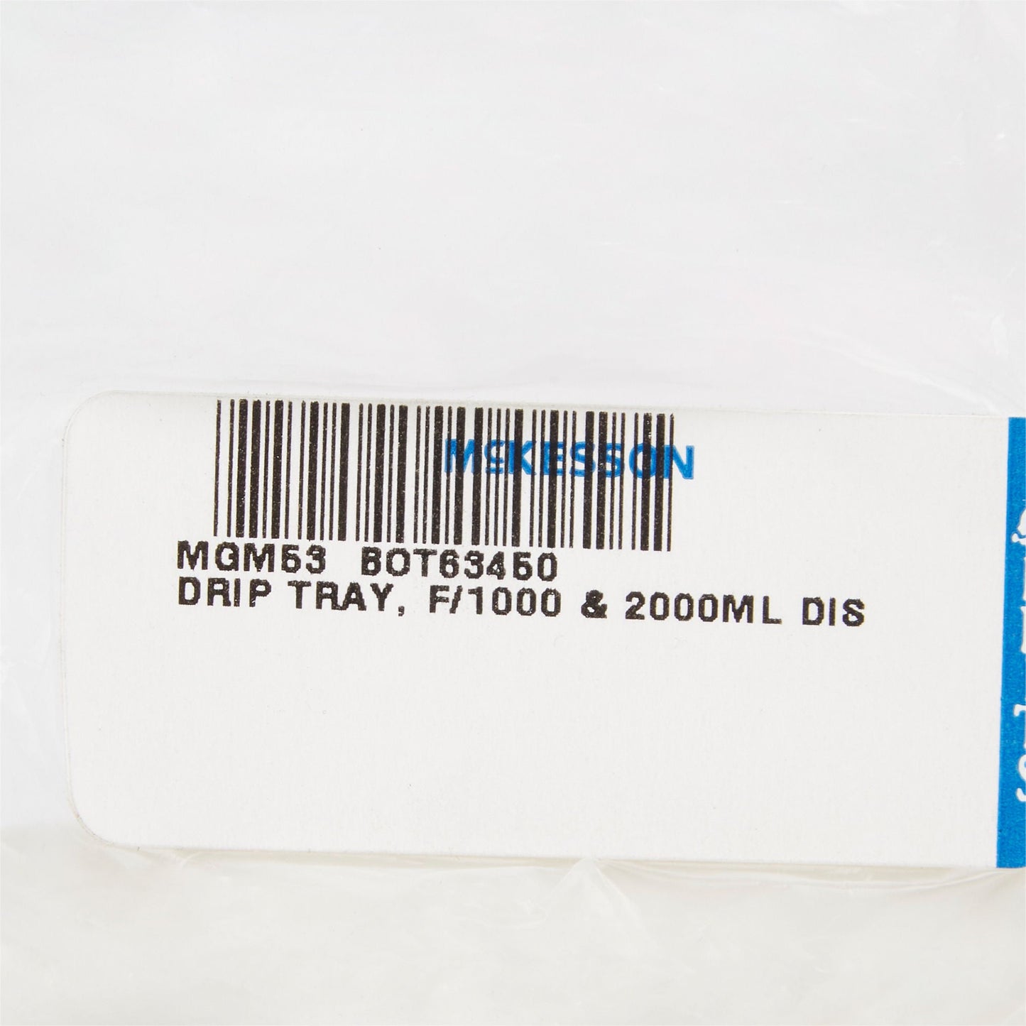 DRIP TRAY, F/1000 & 2000ML DISPENSER