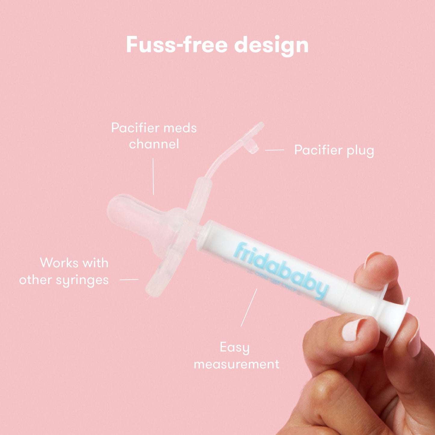 PACIFIER, ACCU-DOSE MEDIFRIDA FRIDABABY (24/CS)