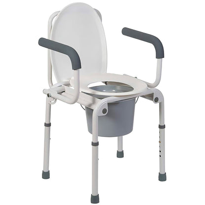 COMMODE, BEDSIDE DROP ARM