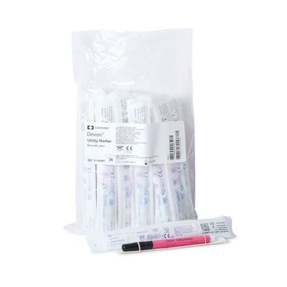 MARKER, UTILITY W/LABELS (25/BX) KENDAL