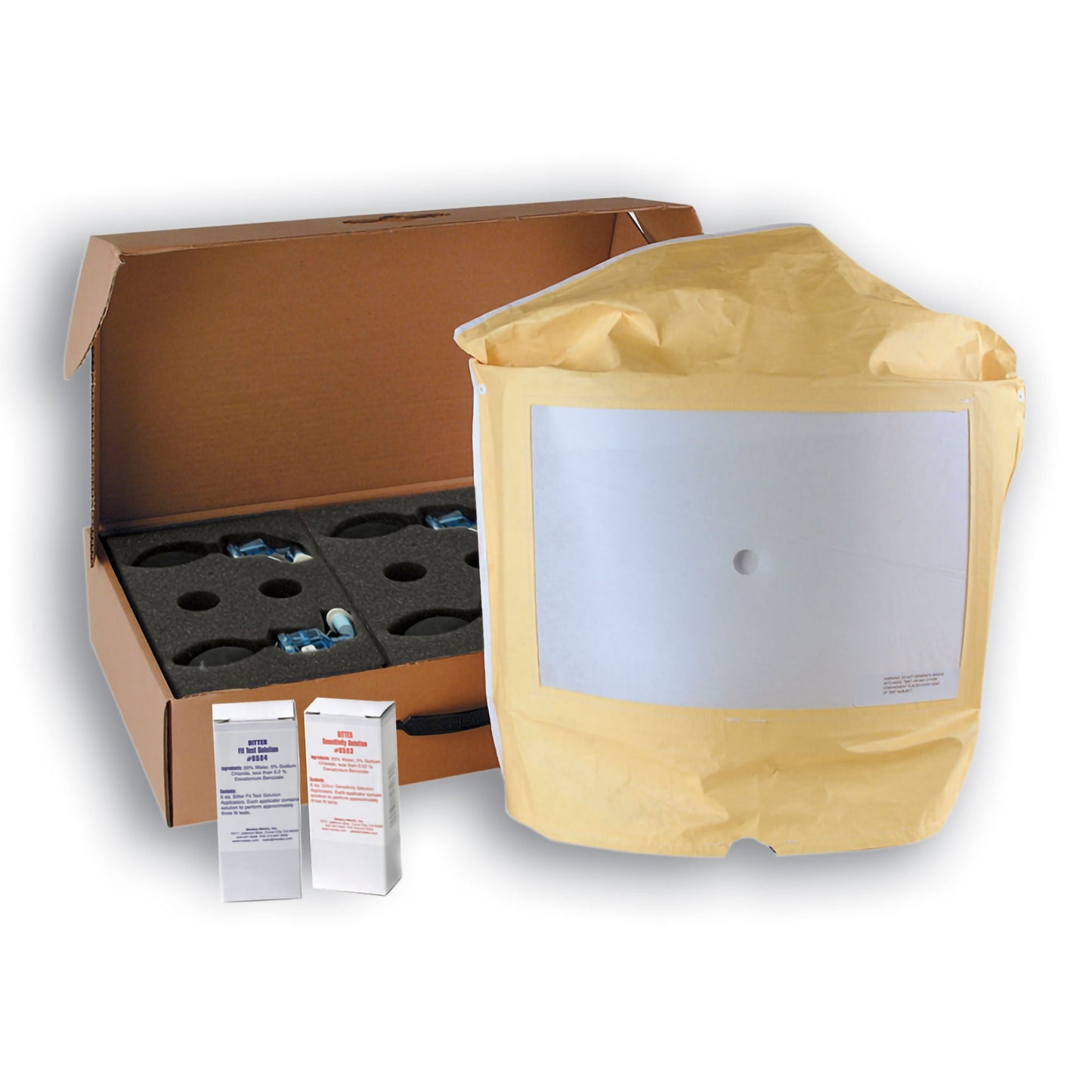 TEST KIT, FIT BITREX QUALITATIVE W/HOOD/AEROSOL/INSTRUCTIONS