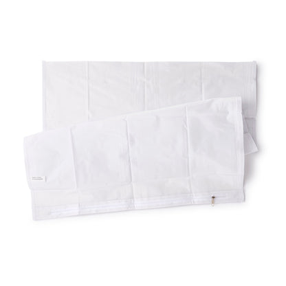 COVER, PILLOW ZIPPER 21"X27" 4MIL WHT (12/CS) PREDYN