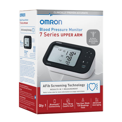 MONITOR, BP OMRON 7 SERIES UPPER ARM W/EASY WRAP (10/CS)