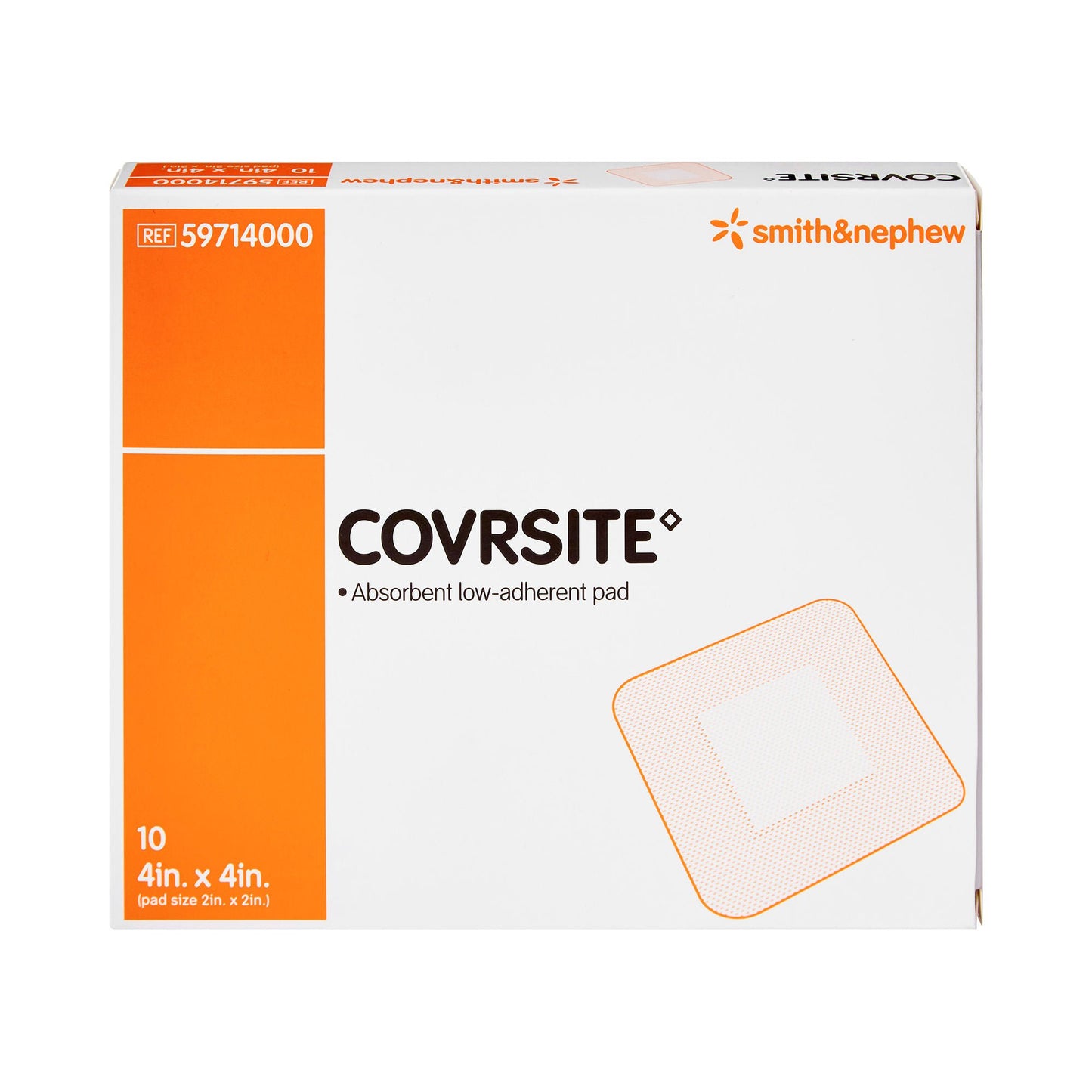 DRESSING, COVRSITE 4X4" (10/BX10BX/CS)