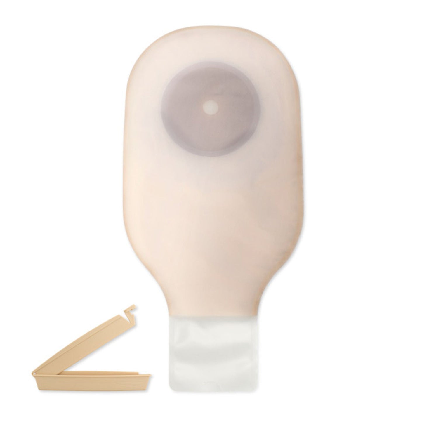 POUCH, OSTOMY DRAINABLE 51MM 2" CUT TO FIT TRNSPRNT (5/BX)