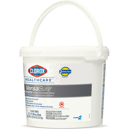 WIPE, DISINFECTANT VERSASURE ALCOHOL FREE (110/CT 2CT/CS)