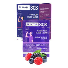 GLUCOSE, PDR BERRY MEDLEY 15GM(6/BX 12BX/CS)