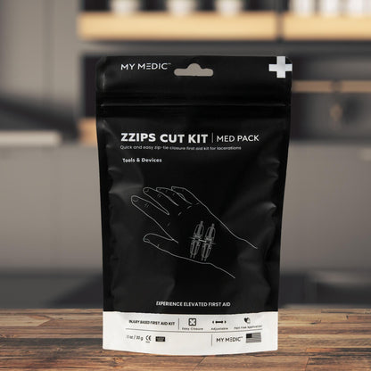 FIRST AID PACK, ZZIPS CUT ALL-IN-ONE BASIC