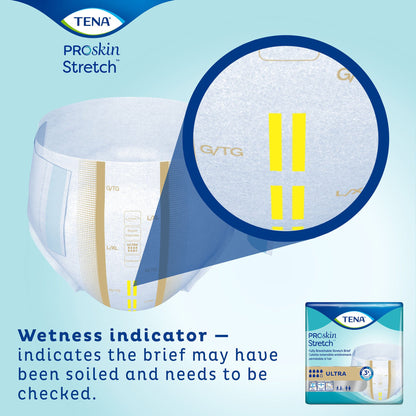 BRIEF, INCONT TENA STRETCH LG/XLG (36/BG 2BG/CS)