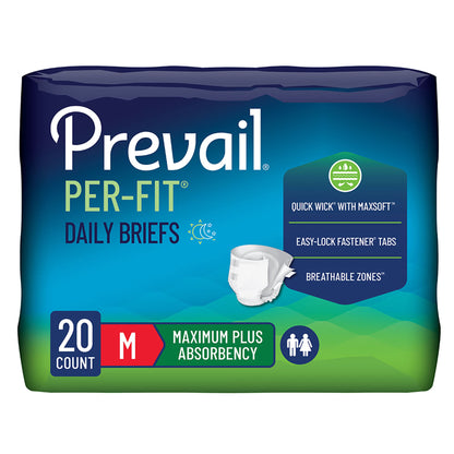 BRIEF, INCONT PREVAIL PERFIT SZM (20/PK 4PK/CS)