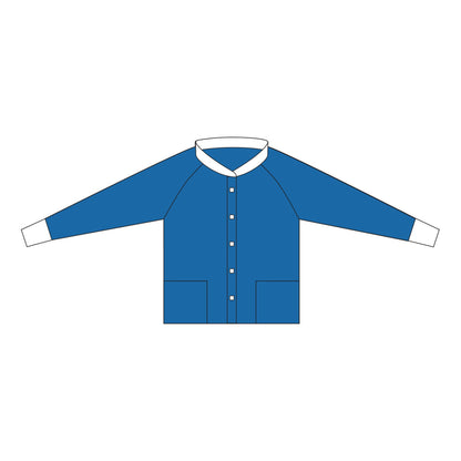 JACKET, WARM-UP BLU XLG (48/CS)