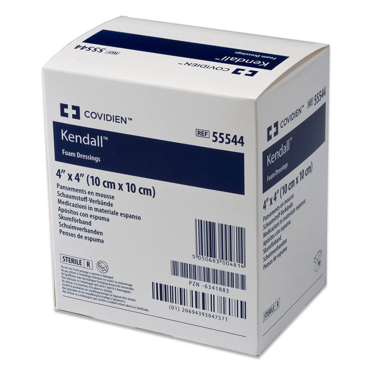 DRESSING, KENDALL ISLAND FM 4"X4" 2"X2" PAD (10/BX 5BX/CS)
