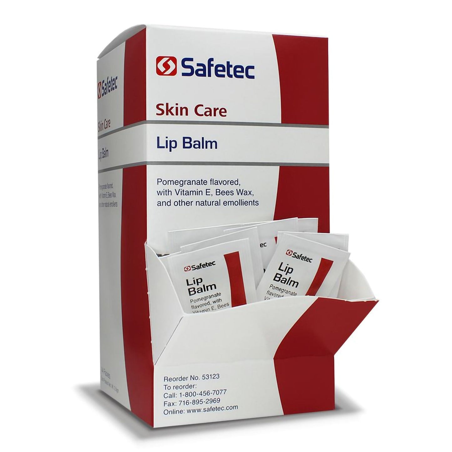 LIP BALM, MOISTURIZE POMEGRANATE (144/BX 12BX/CS)