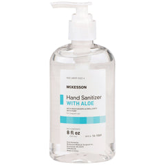 SANITIZER, HAND INSTANT PUMP W/ALOE 8OZ (24/CS)