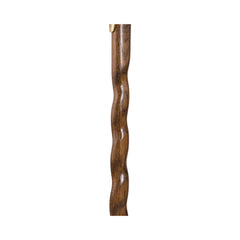 STICK, WALKING BRAZOS TWISTED OAK HAME TOP BRN 37"