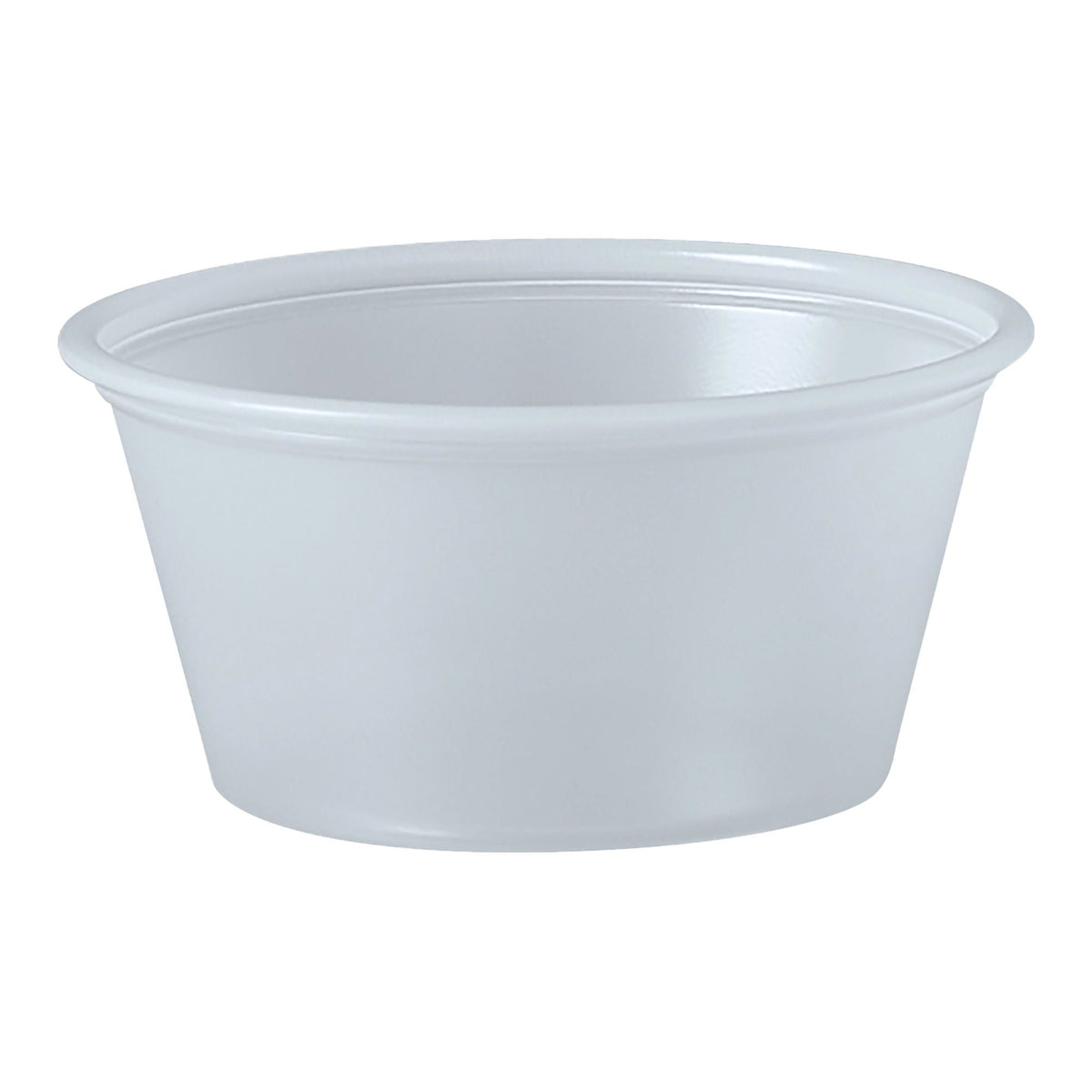 CUP, SOUFFLE PLAS TRNSLCNT 2OZ(250/SL 10SL/CS)