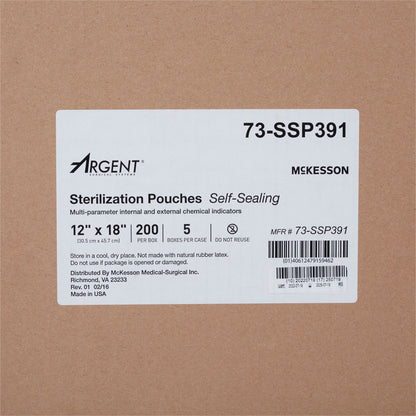 POUCH, SELF SEAL 12"X18" (200/BX 5BX/CS)