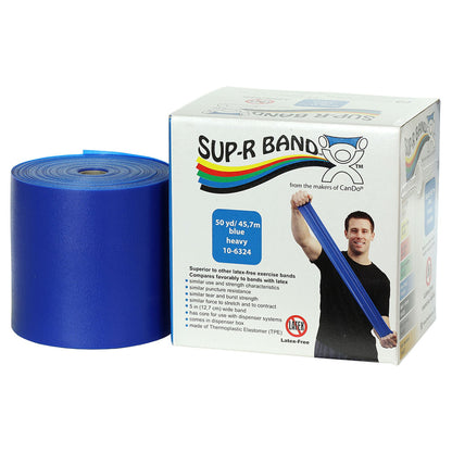 SUP-R BAND, 50YD BLUE HEAVY LTXFR