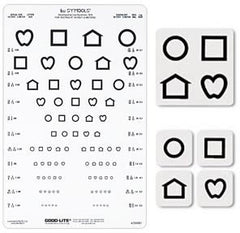CHART SET, LEA SYMBOLS LINEAR SPACED