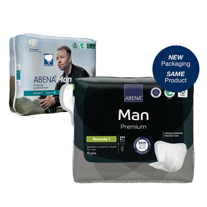PAD, INCONT ABENA PREM ADLT MLFORMULA 1 (15/PK 12PK/CS)