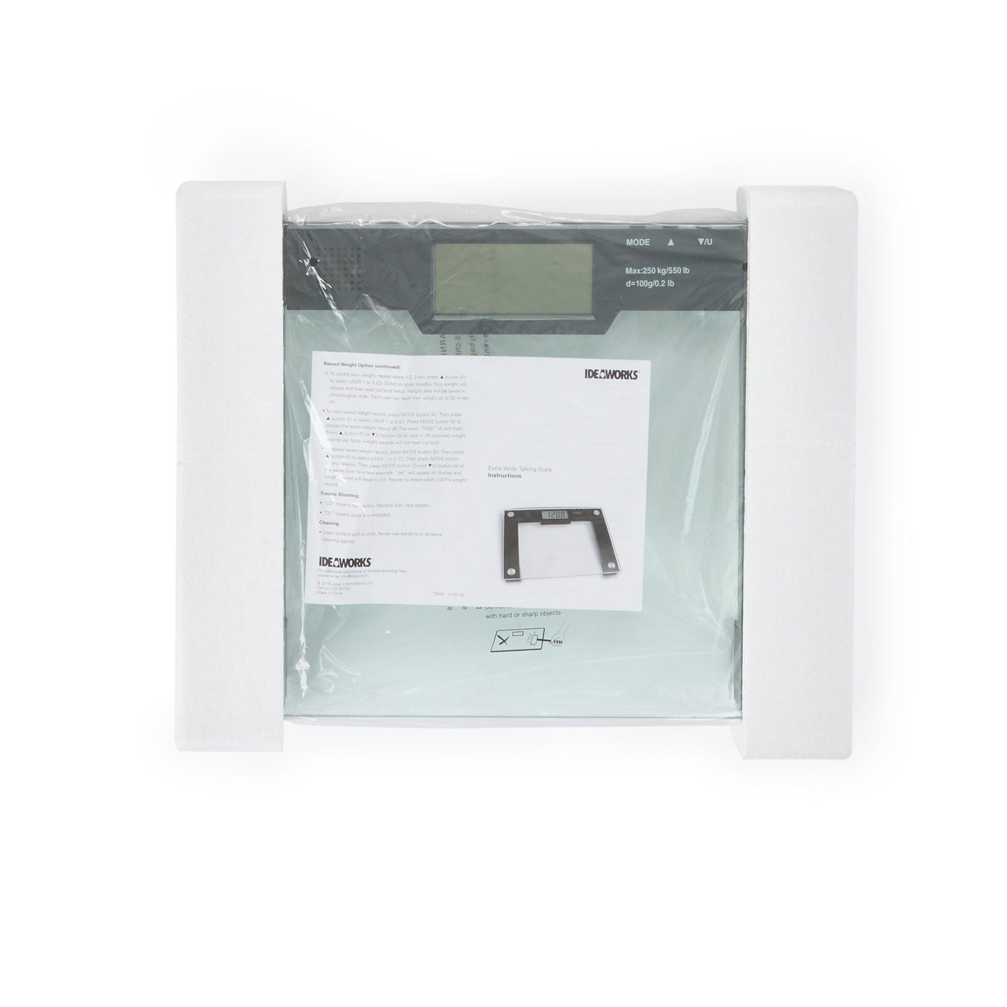 SCALE, DIG TALKING XWIDE 550LBCAP