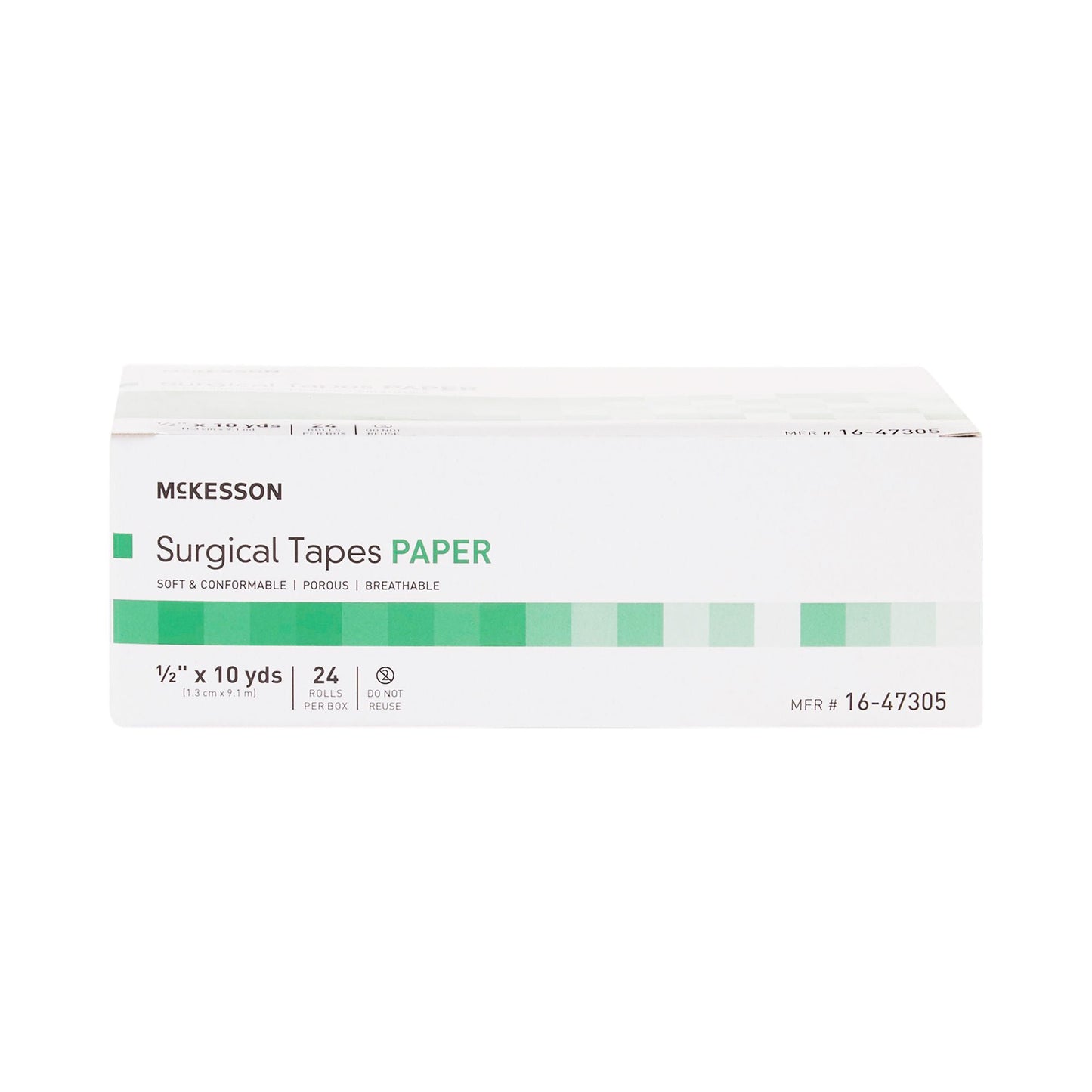TAPE, ADHSV PAPER LF 1/2"X10YDS (24RL/BX)
