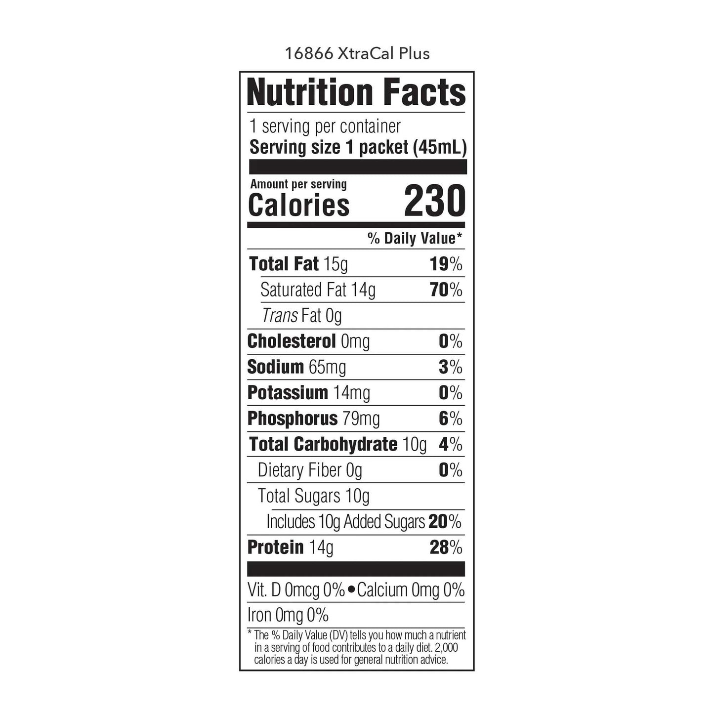 XTRACAL PLUS, 53GM (50/CS) EC