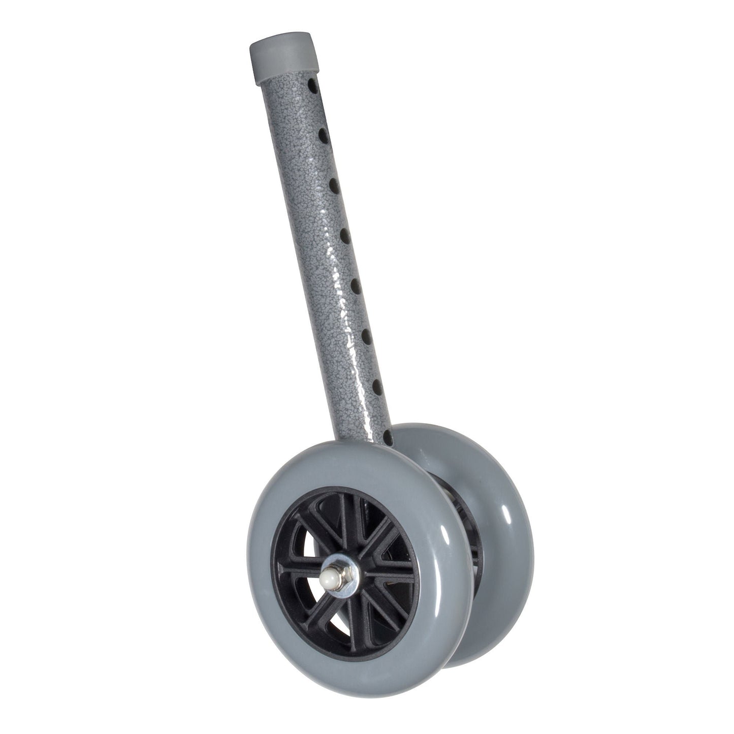 WHEEL, WALKER HD 5" SILVER D/S