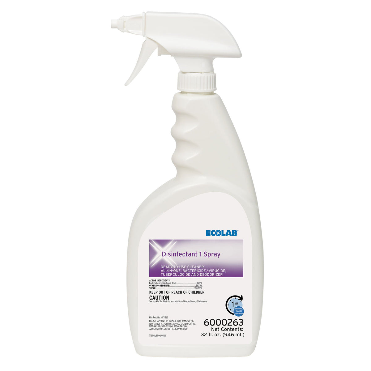 SPRAY, DISINFECTANT 32OZ (6/CS)