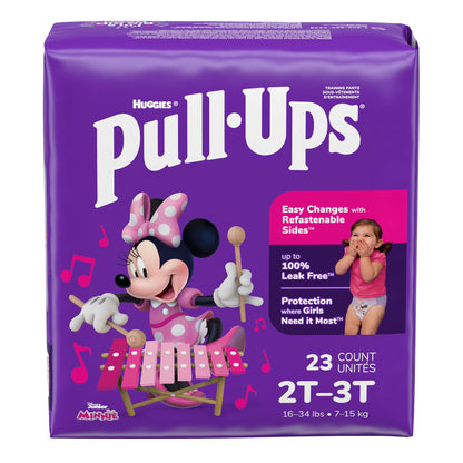 PANTS, TRAINING PULL-UPS LEARNING DESIGN GIRL 2T-3T (23/PK 4