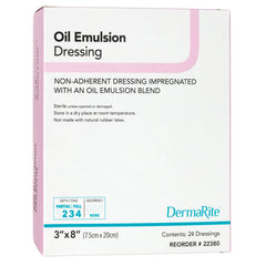 DRESSING, OIL EMULSION NON-ADHERENT 3"X8" (24/BX)