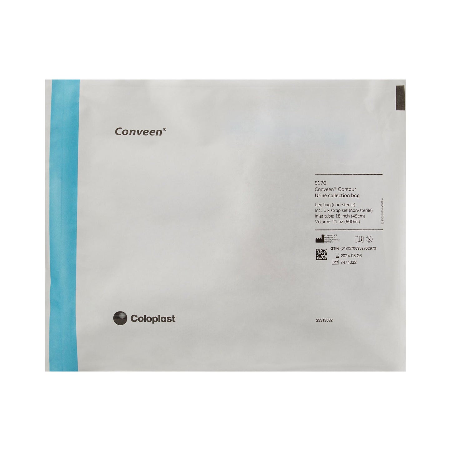 BAG, URINE DRN 21OZ TU 17" (10/BX) MENTOR
