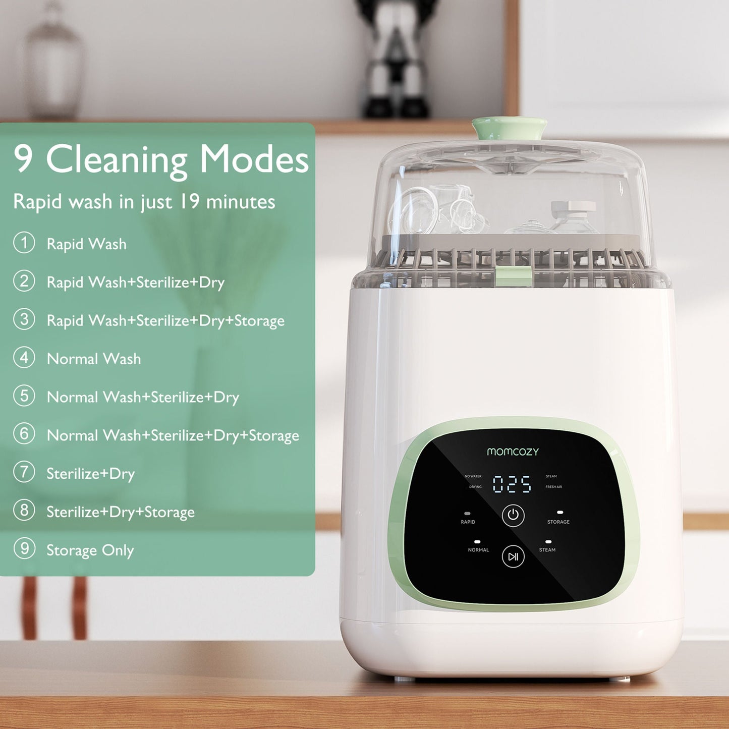 WASHER & STERILIZER, BOTTLE PRO BABY KLEANPAL